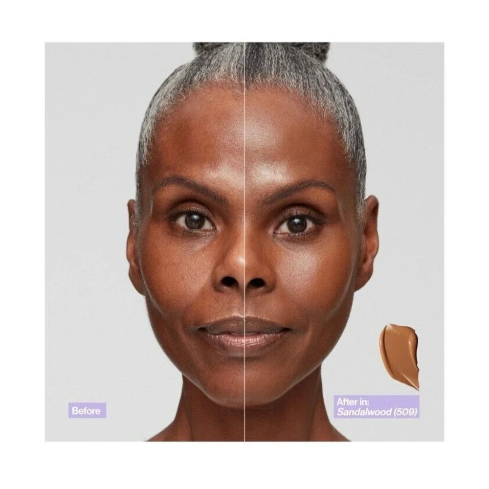 Revlon Illuminance Skin-Caring Liquid Foundation Medium Coverage 513 Brown Suede